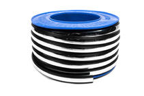 Sort pynteliste med kromstribe pr. meter sal35 (1 meter, 26 mm) foto 3