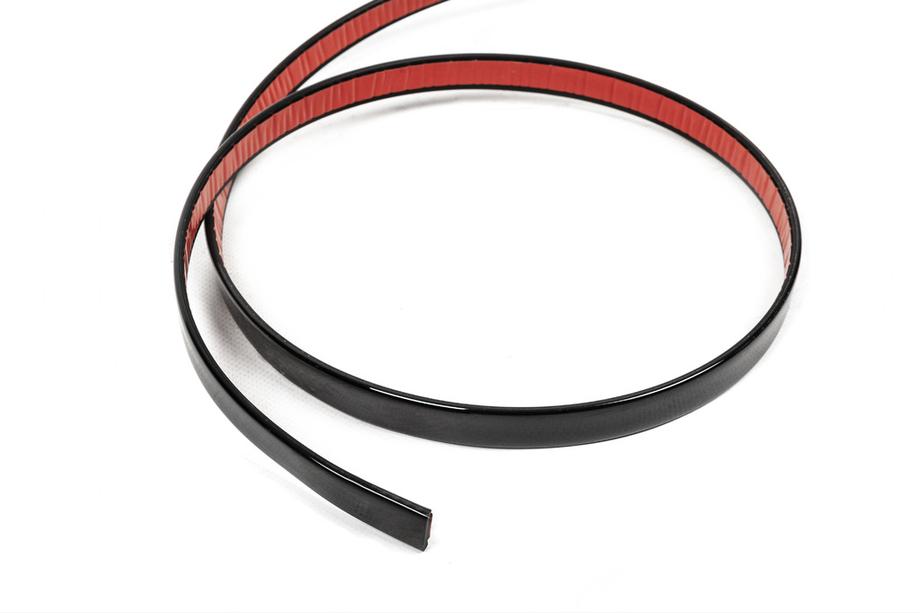 Sort dørpynteliste pr. meter sal7B (1 meter, 18.5 mm) Image