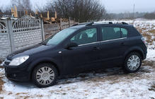 Opel Astra H 2004–2013 Tagrælinger i aluminium (HB, krom) foto 2