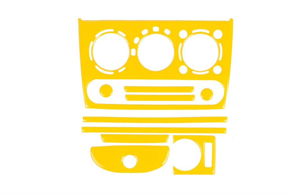Opel Corsa B 1993–2004 Instrumentpanellister (gul) Image