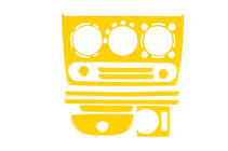 Opel Tigra 1994–2001 Instrumentpanellister (gul) foto 1