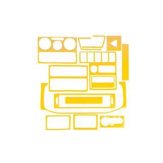 Instrumentpanelbeklædning 1999-2003 (gul)
