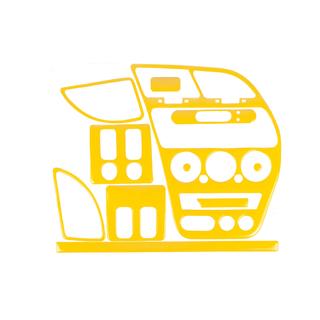 Instrumentbordspaneler 1997-2001 (gul)