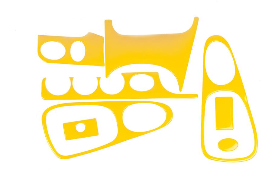 Ford Escort 1995–2000 Instrumentpanellister (gul) Image