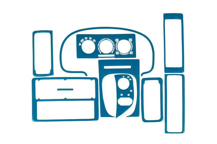 Volkswagen Polo 1994–2001 Instrumentbordbeklædning 1994-1999 (blå farve) Image