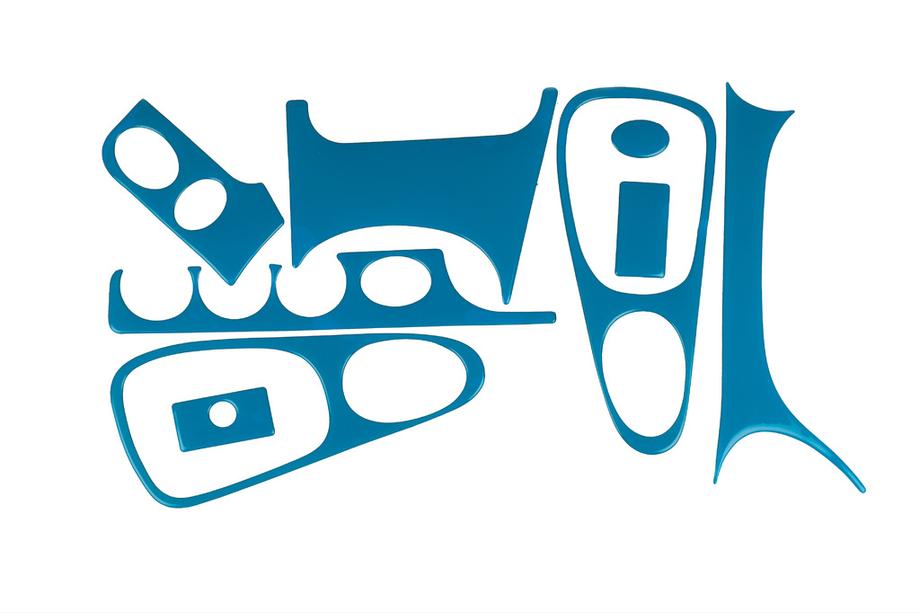 Ford Escort 1995–2000 Instrumentpanelbeklædning (blå farve) Image
