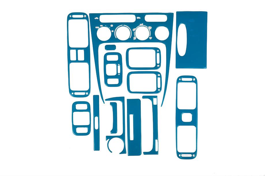 Toyota Corolla 1998–2002 Instrumentbordbeklædning 2000-2002 (blå) Image