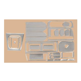 Instrumentbordslister (aluminium)