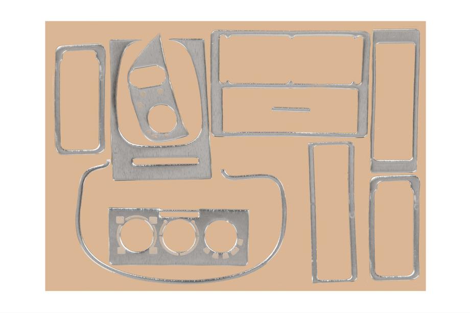 Volkswagen Polo 1994–2001 Instrumentbordpaneler 1994-1999 (aluminium) Image