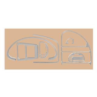Instrumentbordslister (aluminium) Citroen Saxo 1996–2023