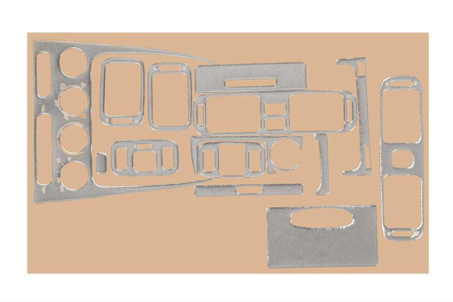 Toyota Corolla 1998–2002 Instrumentpanelbeklædning 2000-2002 (aluminium) Image