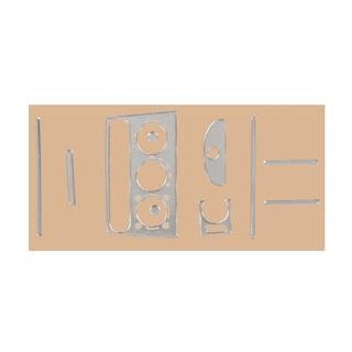 Instrumentbordslister (aluminium) Opel Corsa B 1993–2004