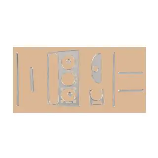 Instrumentbordslister (aluminium)