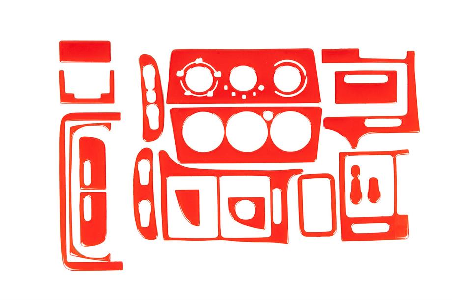Opel Vectra B 1995–2002 Instrumentbordspaneler 1995-1999 (rød) Image