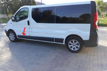 Renault Trafic 2001–2015 Original brugt dørliste (L1) foto 1