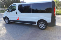 Renault Trafic 2001–2015 Original brugt dørliste (L2) foto 1