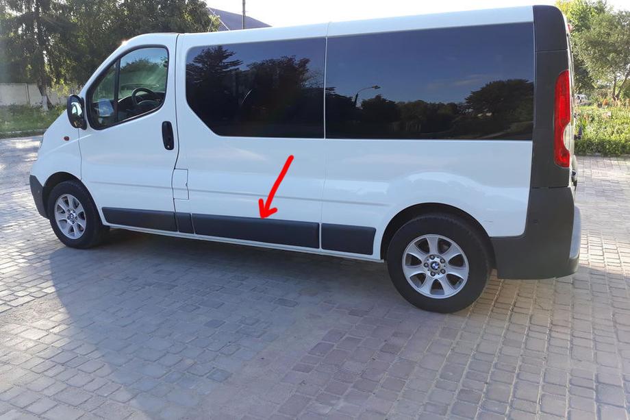 Renault Trafic 2001–2015 Original brugt dørliste (L3) Image