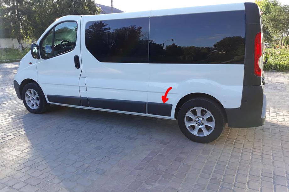 Renault Trafic 2001–2015 Original brugt dørliste (L4) Image