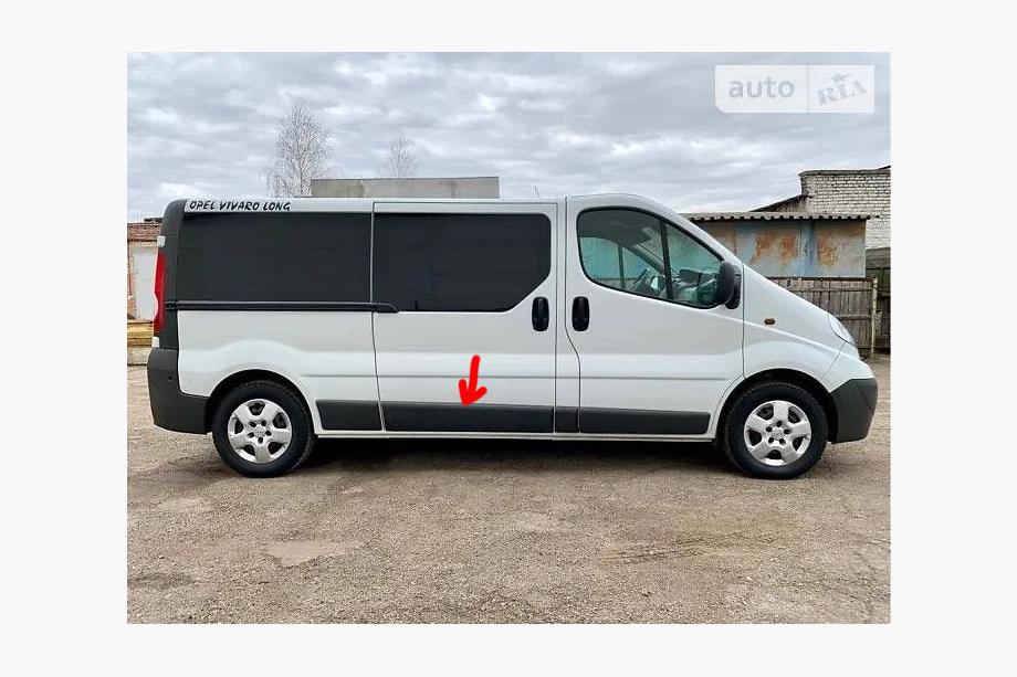 Renault Trafic 2001–2015 Dørliste original brugt (R3) Image