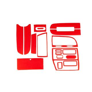 Instrumentbordslister (rød)