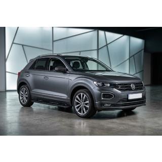 Allmond Black sidetrin (2 stk., aluminium) Volkswagen T-Roc 2017–2025 foto 1