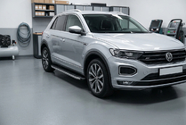 Volkswagen T-Roc 2017–2025 Sidetrin Fullmond (2 stk., aluminium) foto 1
