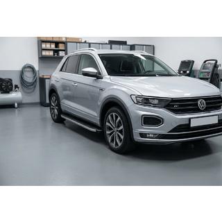 Sidetrin Fullmond (2 stk., aluminium) Volkswagen T-Roc 2017–2025 foto 1
