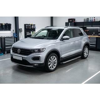 BlackLine sidetrin (2 stk., aluminium) Volkswagen T-Roc 2017–2025 foto 1