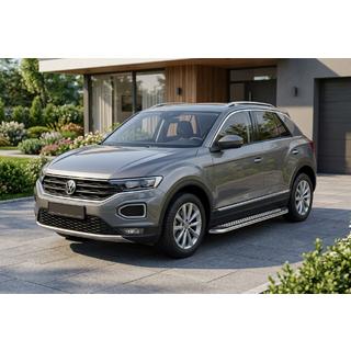 Sidetrin Maydos V2 (2 stk., aluminium ↗ rustfrit stål) Volkswagen T-Roc 2017–2025 foto 1