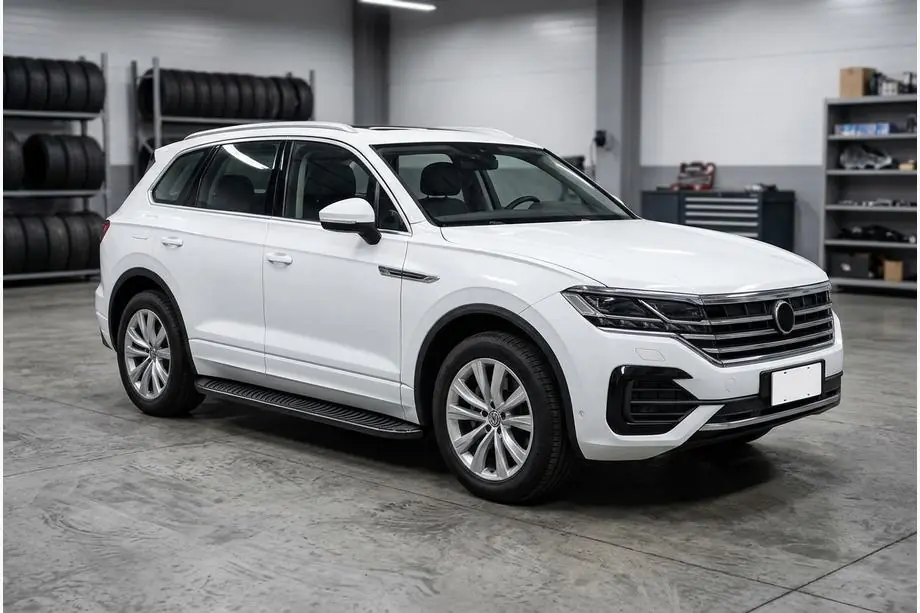 Volkswagen Touareg 2018– Sidetrin Tayga Black (2 stk., aluminium) Image