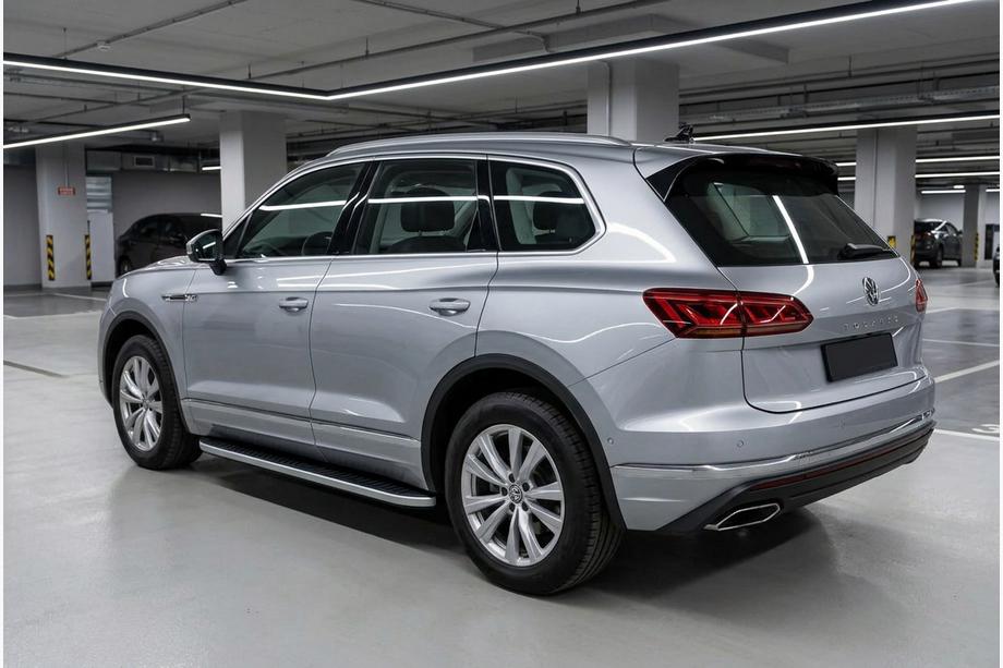 Volkswagen Touareg 2018– Sidetrin Tayga Grey (2 stk., aluminium) Image