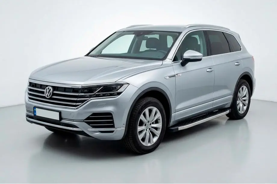 Volkswagen Touareg 2018– BlackLine sidetrin (2 stk., aluminium) Image