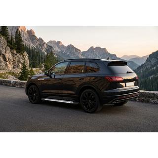 Sidetrin Allmond Grey (2 stk., aluminium) Volkswagen Touareg 2018– foto 1