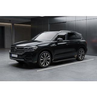 Allmond Black sidetrin (2 stk., aluminium) Volkswagen Touareg 2018– foto 1