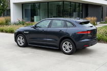 Jaguar F-PACE 2016– Sidetrin Bosphorus Black (2 stk., aluminium) foto 1