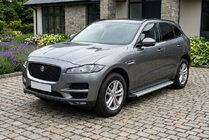 Jaguar F-PACE 2016– Sideskørter Maya V2 (2 stk., aluminium) foto 1