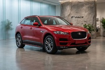 Jaguar F-PACE 2016– Sidetrin Maya Red (2 stk., aluminium) foto 1
