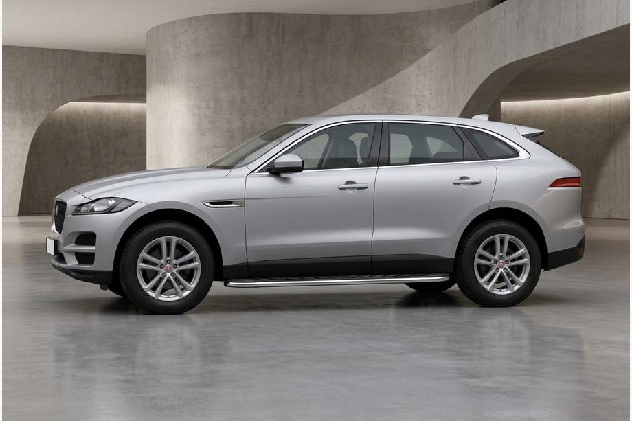 Jaguar F-PACE 2016– Maydos V1 sidetrin (2 stk., aluminium) Foto 1