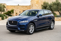Jaguar F-PACE 2016– Allmond Black sidetrin (2 stk., aluminium) foto 1