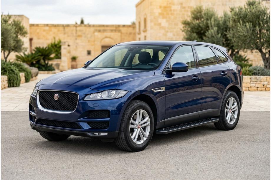 Jaguar F-PACE 2016– Allmond Black sidetrin (2 stk., aluminium) Image