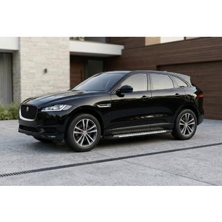 Sidetrin Allmond Grey (2 stk., aluminium) foto 1