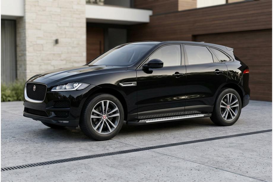 Jaguar F-PACE 2016– Sidetrin Allmond Grey (2 stk., aluminium) Image