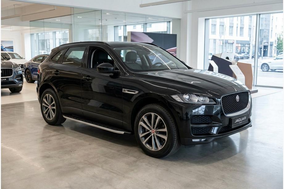 Jaguar F-PACE 2016– Sidetrin Fullmond (2 stk., aluminium) Image