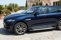 Jaguar F-PACE 2016– Sidetrin Line (2 stk., aluminium) foto 1