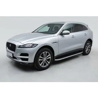 Sidetrin Tayga Grey (2 stk., aluminium) foto 1