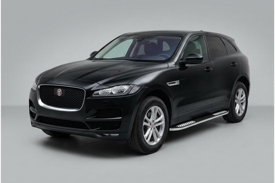 Jaguar F-PACE 2016– Sidetrin Tayga V2 (2 stk., aluminium) Image