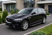 Jaguar F-PACE 2016– Bosphorus Grey sidetrin (2 stk., aluminium) foto 1