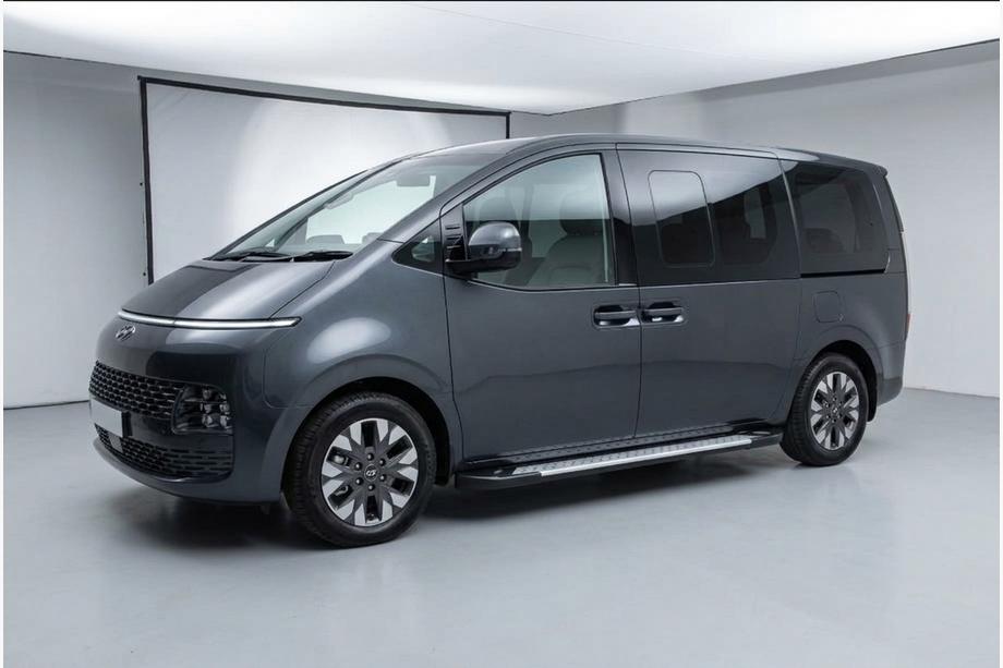 Hyundai Staria 2021– Sidetrin Allmond Grey (2 stk., aluminium) Image