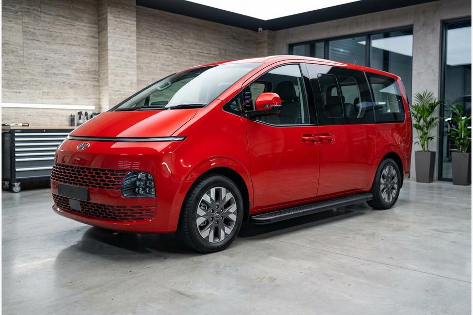 Hyundai Staria 2021– Sidetrin Maya V1 (2 stk., aluminium) Image