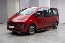 Hyundai Staria 2021– Sidetrin Maya Red (2 stk., aluminium) foto 1